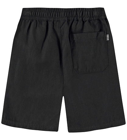 Molo Shorts - Linen - Amal - Black