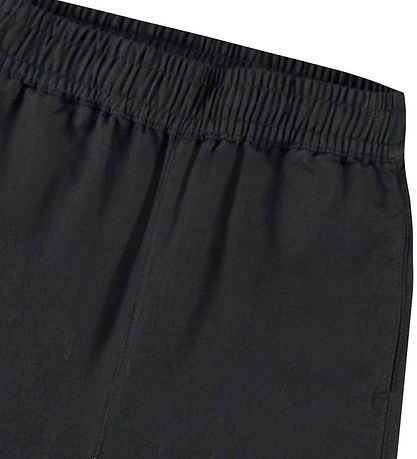 Molo Shorts - Linen - Amal - Black