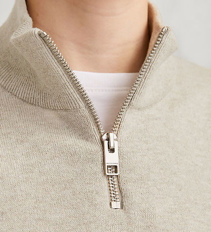 Jack & Jones Blússa - Noos - JjeEmil - Haframjöl/Melange