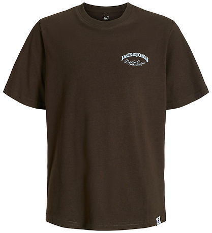 Jack & Jones Stuttermabolur - JjeBrandes - Delicioso/Chambray Bl