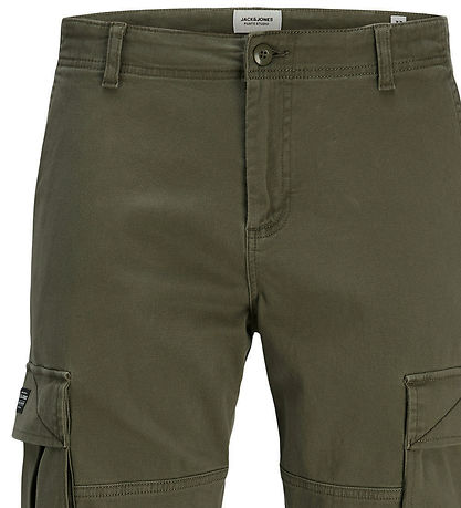 Jack & Jones Byxor - JpstKane - Last - Olive Natt
