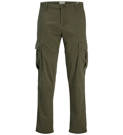 Jack & Jones Byxor - JpstKane - Last - Olive Natt