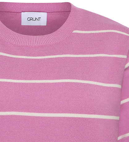 Grunt T-Shirt - Strick - GrFerro - Rose Stripe