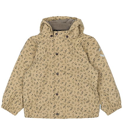 Mikk-Line Rainwear w. Fleece - PU - Cornstalk