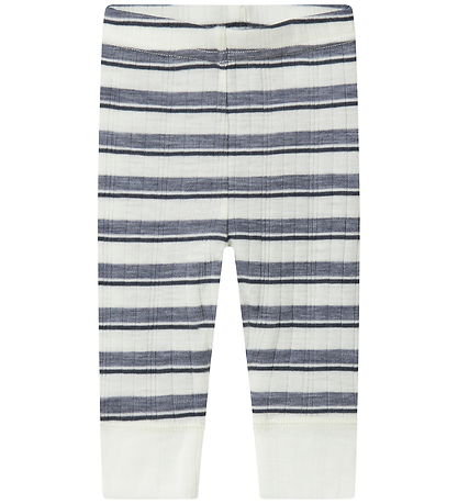 Name It Leggings - Wool - Noos - NbmWang - Folkstone Gray/Snow w