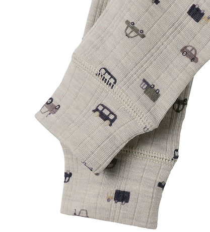 Name It Leggings - Wolle - Noos - NbmWang - Perlmutt Cloud/Small