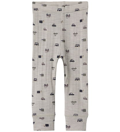 Name It Leggings - Wolle - Noos - NbmWang - Perlmutt Cloud/Small