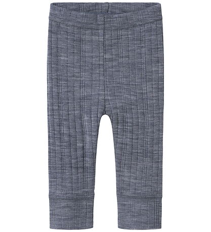 Name It Leggings - Wool - Noos - NbmWang - Folkstone Grey
