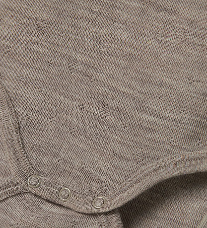 Name It Bodysuit l/s - Wool - Noos - NbfWang - Satellite