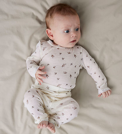 Name It Leggings - Wolle - Noos - NbfWang - Snow White/Small geb
