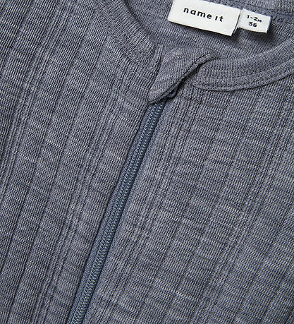 Name It Nightsuit - Wool - Noos - NbmWang - Folkstone Grey