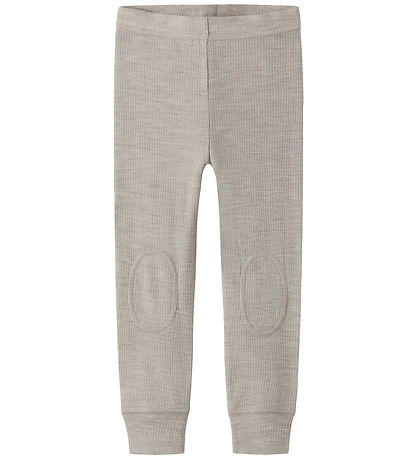 Name It Leggings - Wool - Noos - NmnWax - Nacreous Cloud