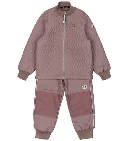Mikk-Line Thermo Wear w. Fleece - Duvet - Twilight Mauve