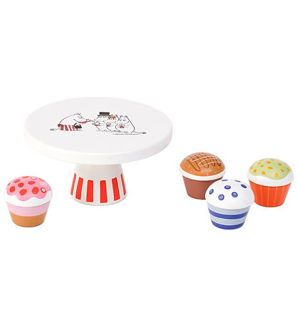 Kids Concept Cake Stand Cupcakes - Mumin - Holz