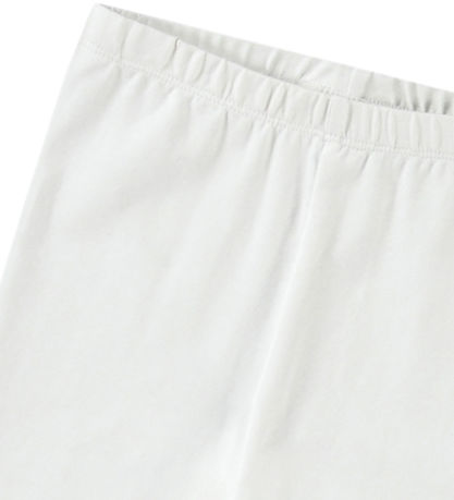 Molo Leggings - Nette Solid - Knapperig White