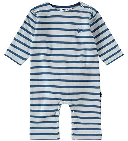 Molo Jumpsuit - Knitted - Flint - Lagoa Stripe