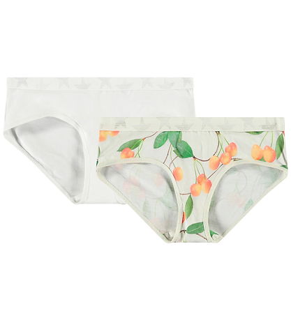 Molo Slips - 2er-Pack - Jana - Kirschen White
