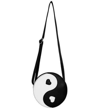 Molo Umhängetasche - Yin Yang - Schwarz