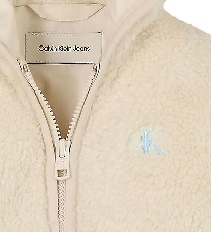 Calvin Klein Fleece Jacket - Whitecap Gray