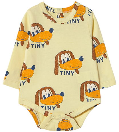 Tiny Cottons Samfella l/e - Hundar - Dusty Yellow