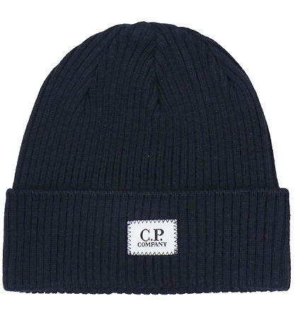 C.P. Company Mütze - Strick - Wolle - Total Eclipse Blue