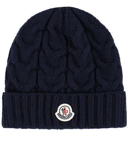 Moncler 비니 - 울 - 네이비