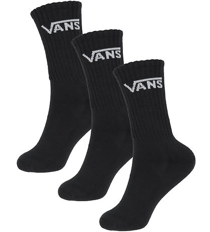 Vans Socken - 3er-Pack - Schwarz m. Weiß