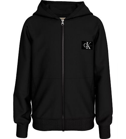 Calvin Klein Cardigan - Abzeichen - Schwarz