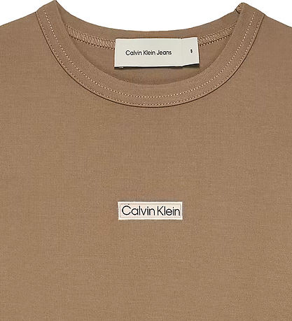 Calvin Klein Kleid - Punto - Holzrauch Brown