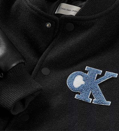 Calvin Klein Jacket - Varsity - Ck Black