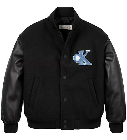 Calvin Klein Jacket - Varsity - Ck Black