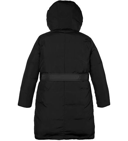 Calvin Klein Vadderad kappa m. Bälte - Ck Black