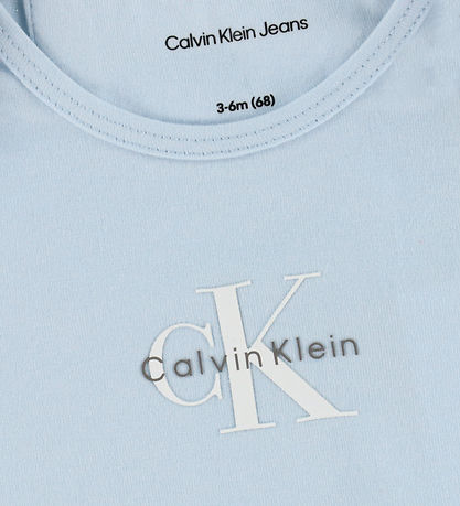 Calvin Klein Bodysuit l/s - Monogram - Rain Dance