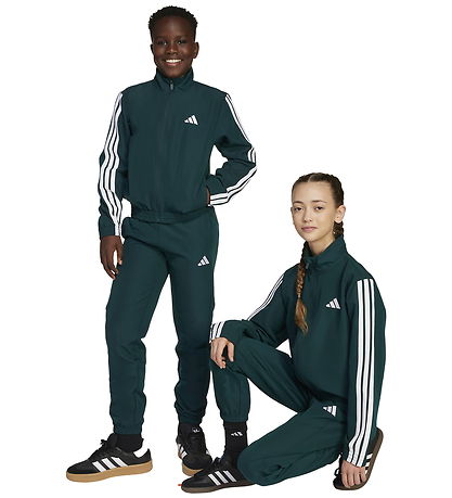 adidas Performance Tracksuit - J 3S WV TS - AURIVY/White