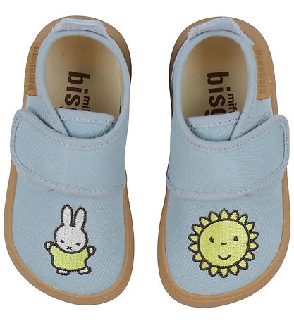 Bisgaard X Miffy Slippers - Barefoot - Skyblue