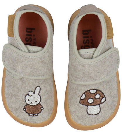 Bisgaard X Miffy Slippers - Barefoot - Sand