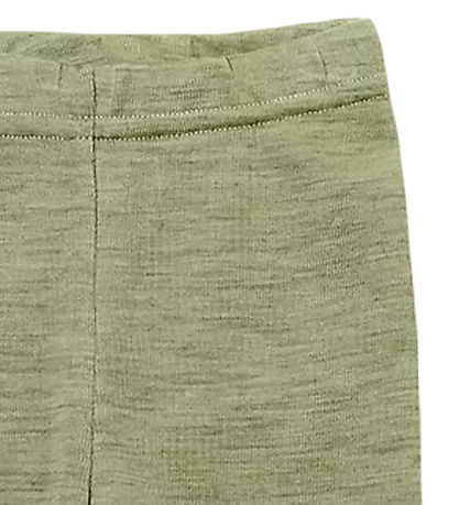 Engel Leggings - Wool - Sage Green Melange