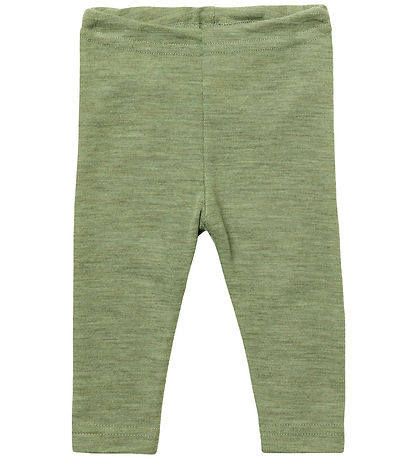 Engel Leggings - Wool - Sage Green Melange