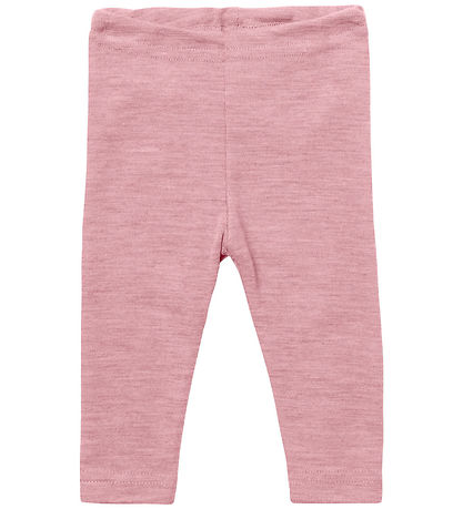 Engel Leggings - Wool - Rosewood Melange