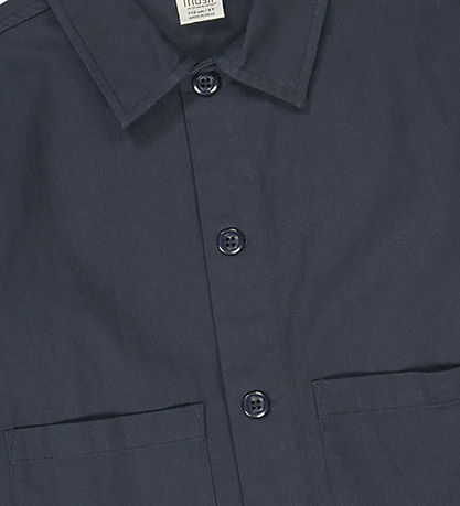 Müsli Überhemd - Twill - Nacht Blue