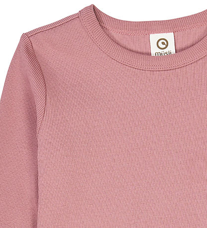 Müsli Blússa - Rib - Cozy Ég - Nostalgía Rose