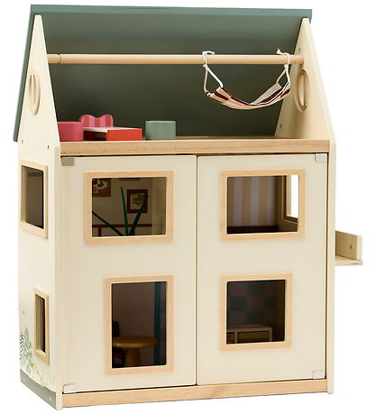 Kids Concept Dollhouse - Aiden - Wood/Multicolour