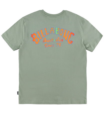 Billabong T-shirt - Origin - Grey Green w. Print