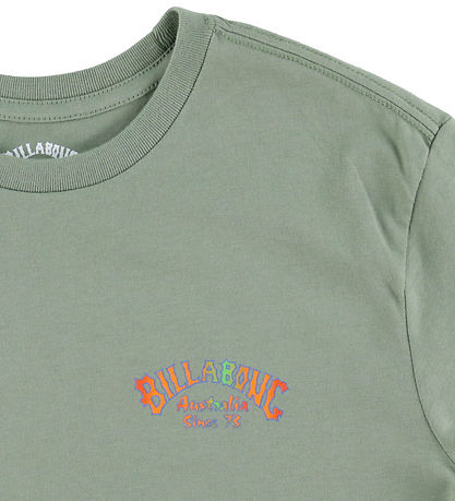 Billabong T-shirt - Origin - Grey Green w. Print