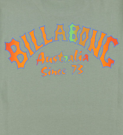 Billabong T-shirt - Origin - Grey Green w. Print