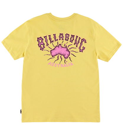 Billabong T-shirt - Origin - Missed Yellow w. Print