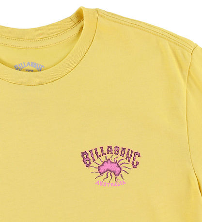 Billabong T-shirt - Origin - Missed Yellow w. Print