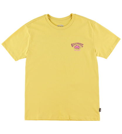 Billabong T-shirt - Origin - Missed Yellow w. Print