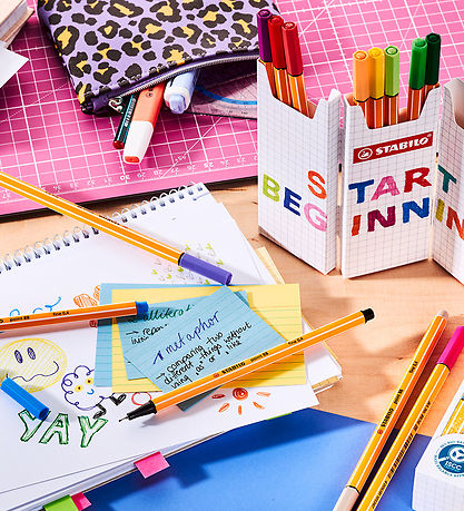 Stabilo Markers - Pen 88 - 18 pcs - Multicolour