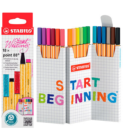 Stabilo Markers - Pen 88 - 18 pcs - Multicolour